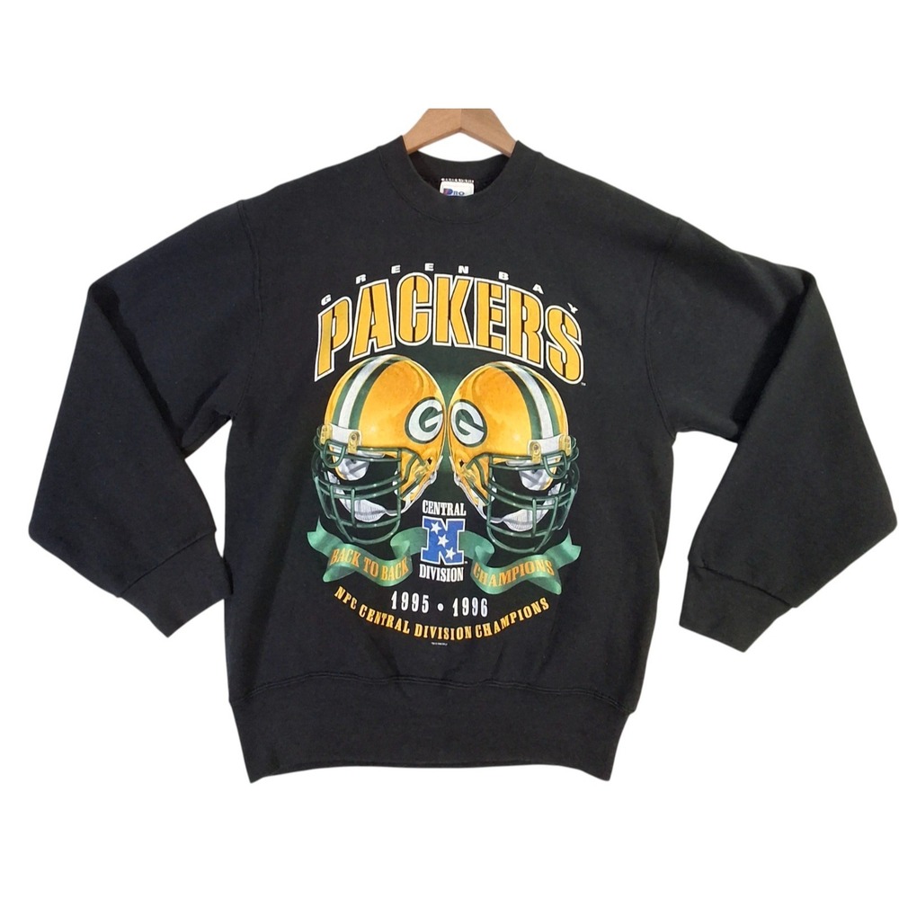 VTG Green Bay Packers Central Division Champions 1996 NFL Sweatshirt Men's M USA